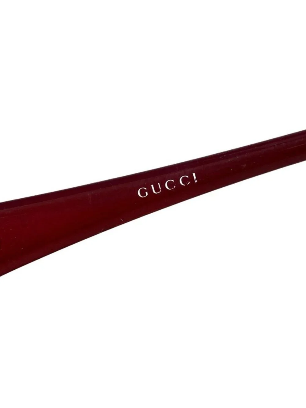 Gucci Horsebit Rimless Sunglasses Eyewear S Bordeaux